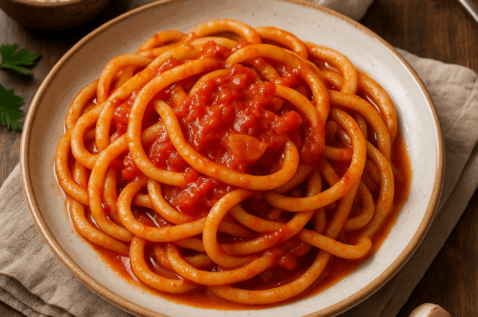pici-con-aglione